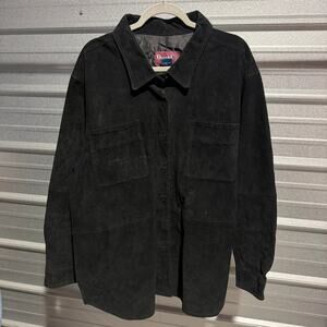 Vintage denim and co leather jacket XL